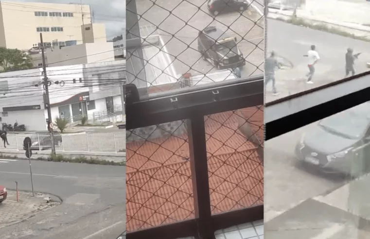 Tentativa de assalto a carro-forte termina em tiroteio