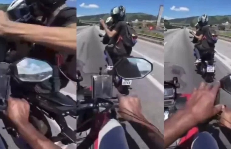 Motoboy Grava Furto de Celular em Plena Rodovia