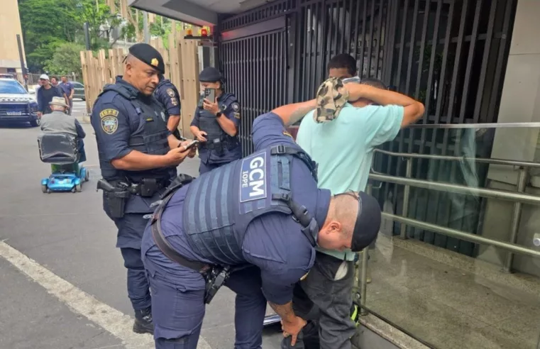 GCM realiza prisões na Avenida Paulista em operação anticrime