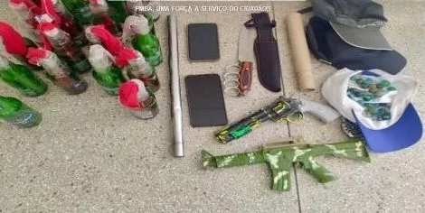 Violência entre torcidas em Salvador: 6 detidos com coquetéis