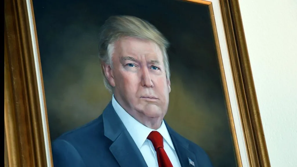 Trump e o Novo Retrato de Putin: Polêmica e Arte
