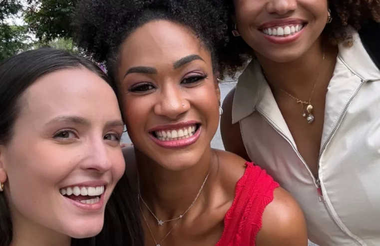 Aline do BBB: Encontro com Larissa e Jeniffer na Globo