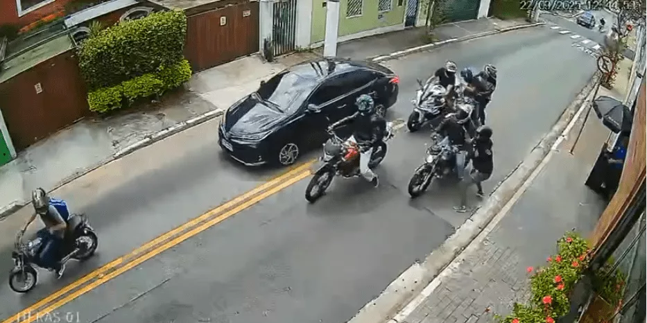 Assalto a Mote em SP: Aumento da Violência Urbana