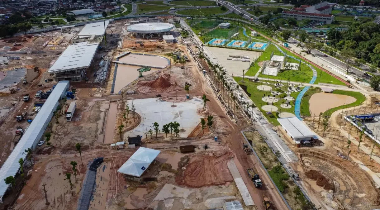 Belém se prepara para a COP30 com grandes obras em andamento