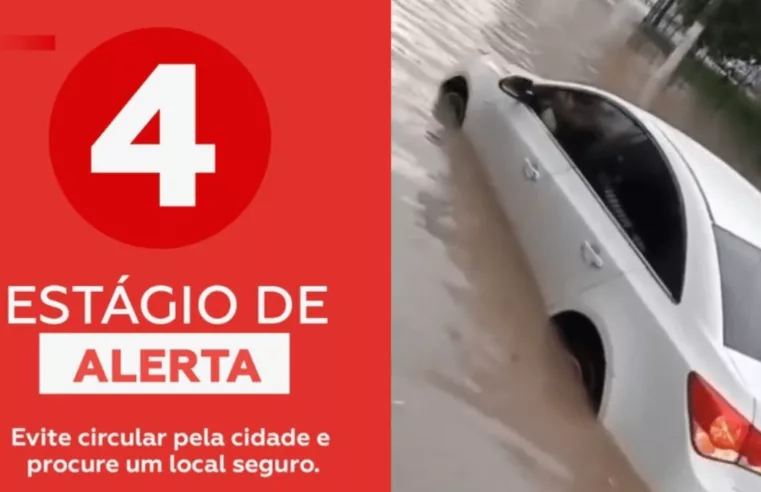 Duque de Caxias em alerta: chuvas causam risco de deslizamentos