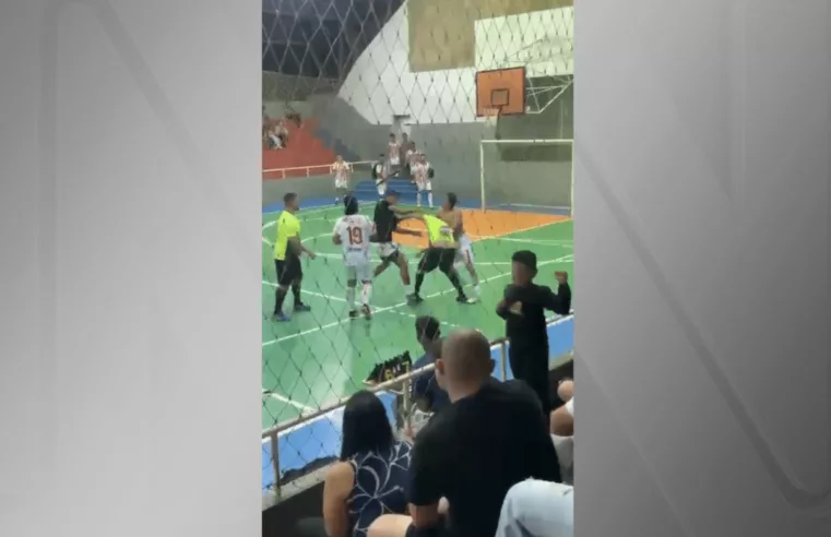 Jogo de Futsal Termina em Confusão e Ação da PM