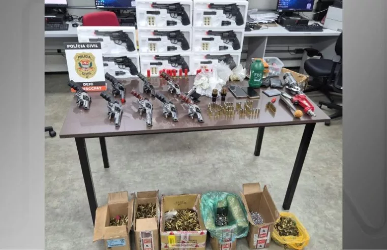 Polícia prende homem que transformava airsoft em armas reais
