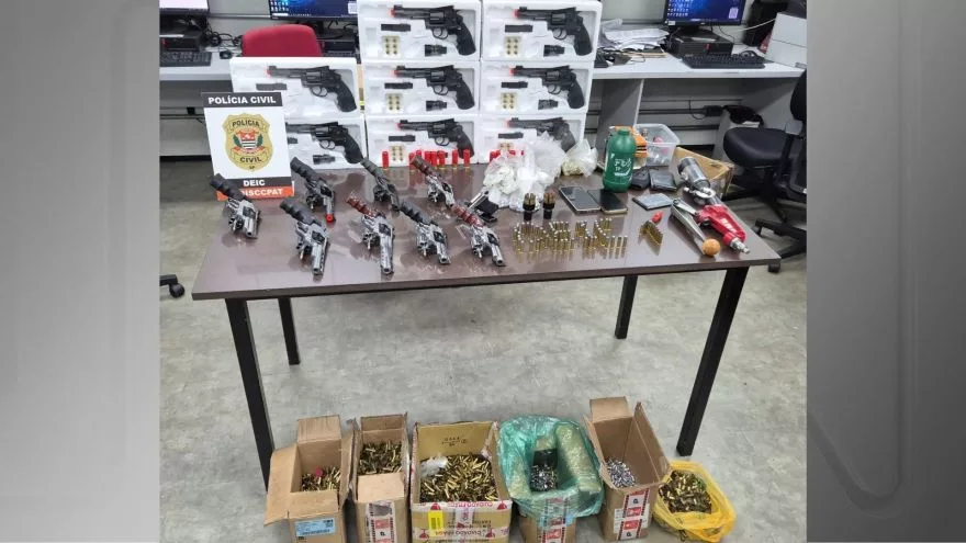 Polícia prende homem que transformava airsoft em armas reais