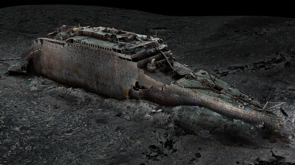 Revelado o Titanic: nova reconstrução digital traz detalhes