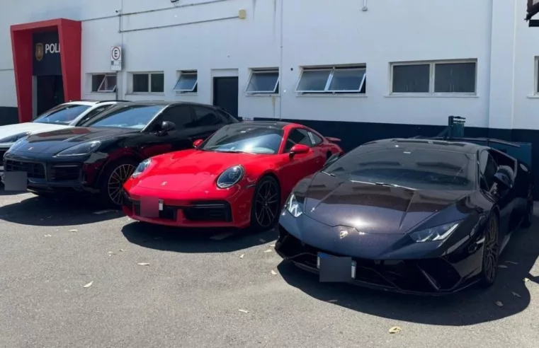 Operação Pit Stop: Polícia Civil apreende veículos de luxo