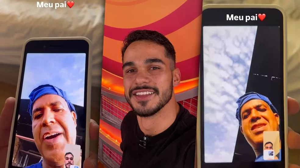 João Gabriel e o apoio emocional do pai no BBB 25