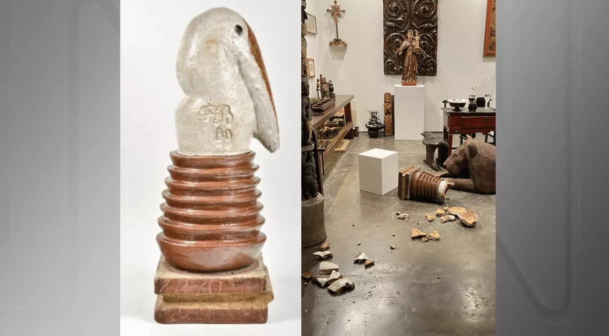 Incidente na SP-Arte: escultura demolida por descuido