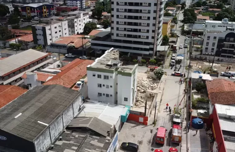 Prédio desaba em Jaboatão: ninguém se feriu graças à evacuação