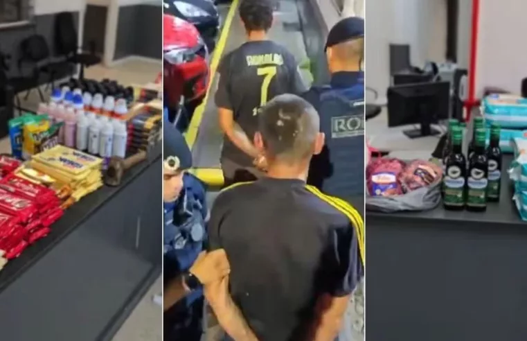 Furto em supermercado em Santos leva à prisão de dois homens