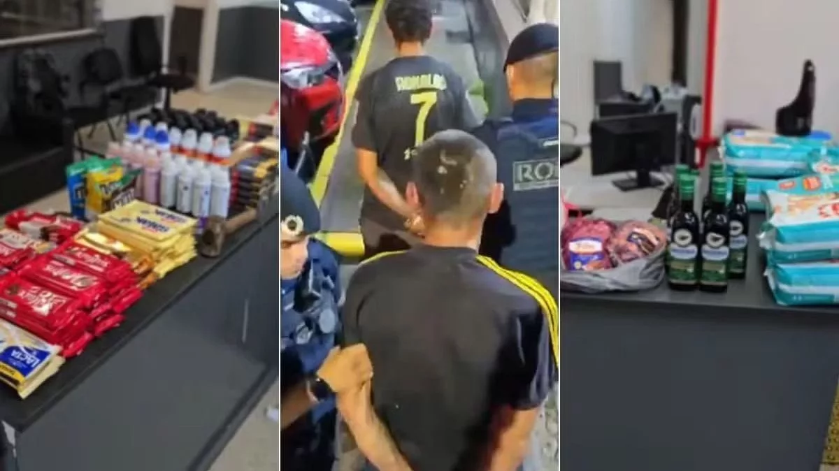 Furto em supermercado em Santos leva à prisão de dois homens