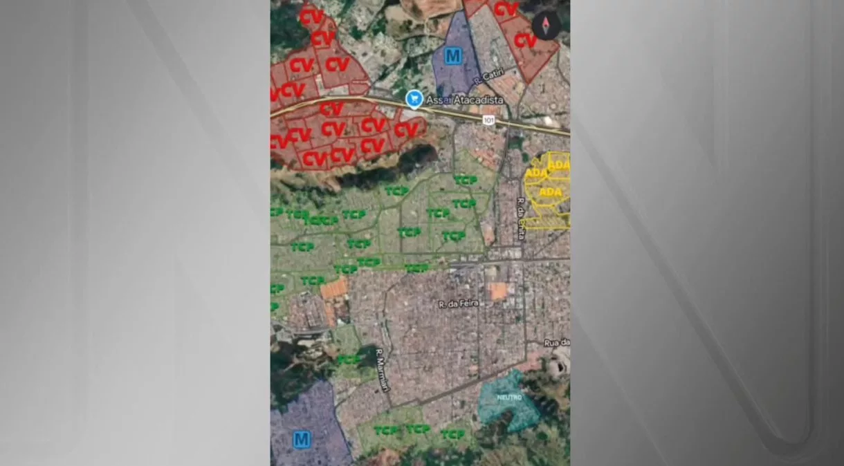Mapa de risco no Rio de Janeiro: segurança para entregadores