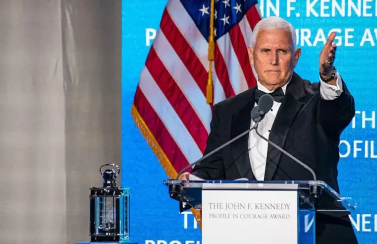 Mike Pence Recebe Prêmio Kennedy por Coragem Política