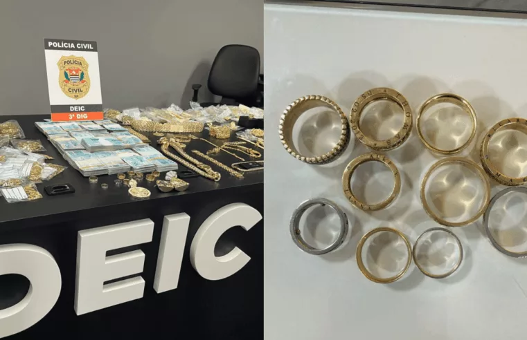 Polícia prende negociador de ouro furtado em operação