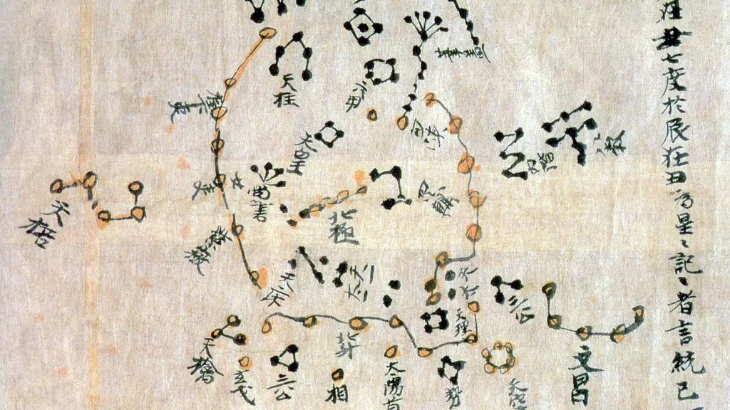 Descobrindo o Mais Antigo Catálogo Estelar da China