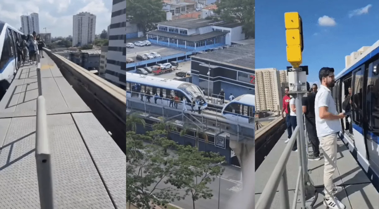 Emergência na Linha 15-Prata do Metrô: Entenda o que ocorreu